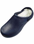 Natural Uniforms - Women's Lightweight Comfortable Nurse/Nursing Clogs, Navy 32340-10B(M) US