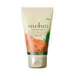 Moha Foot Cream for Dry & Cracked Feet | Crack Heel Repair Cream | Visible Difference in 1st application| Enriched with Aloe, Papaya & Peppermint | Foot Care Cream for Women – Deep Absorbing, Cooling & Vegan Formula - 150g