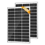SOLPERK 2PCS Solar Panel 100 Watt 1