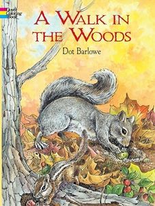 A Walk in the Woods (Dover Nature Coloring Book)