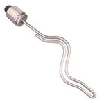 DERNORD 1.5" Inch (OD50.5mm) Tri-clamp Ripple Heating Element Electric Immersion Water Heater 240V 4500W