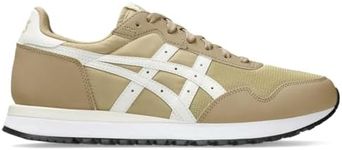 ASICS Men's Tiger Runner II Sportstyle Shoes, 13, Sand/White