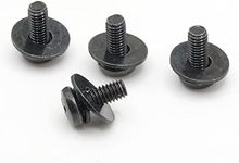 ReplacementScrews VESA Compatible M4 10mm TV/Monitor Wall Mount Screws for 75x75mm and 100x100mm Brackets. Metric Screws & Washers for Mounting Any TV/Monitor Brand.