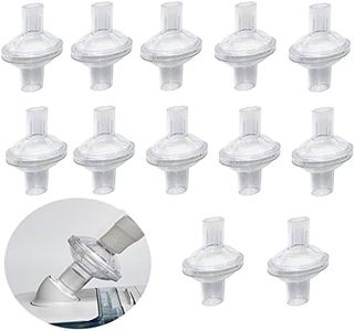 Filters for Cpap Machine - 12 Pcs Cpap Filters fit Inline Filters Compatible with Resmed and Any Machine Size 22mm and 25mm Cpap Tube