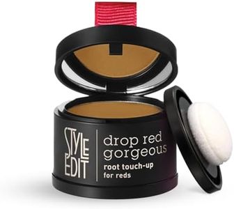 Style Edit Root Touch Up Powder | Temporary Hair Color for Gray Roots and Thinning Hair | Salon-Quality, Transfer-Resistant Hair Concealer | Light Red, 0.13 oz