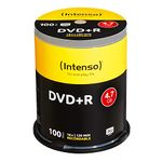 Intenso 4111156 DVD+R 16x 100 Pack Cakebox