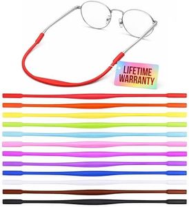 12Pcs Eye Glasses Holders Around Neck - Sports Glasses Straps Sunglasses Holder Straps with Hooks Kids Sunglasses Strap for Women - Safety Glasses Strap for Men Holder Eyeglass Straps for Glasses