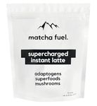 Matcha Fuel SuperLatte - Mushroom, Superfood & Adaptogenic Latte Powder | Energy, Focus & Immunity | Lion's Mane, Reishi, Cordyceps, KSM-66 Ashwagandha | Gluten Free | Vegan | 15 Servings (300g)