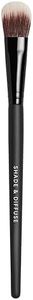 bareMinerals Shade + Diffuse Eye Brush, Makeup Brush for Eyeshadow, Concealer or Highlighter Application, Synthetic Dual-Fiber, Vegan