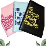 100 Envelope Challenge Binder,Easy 