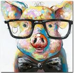 Muzagroo Art Cut Pig with Glasses P