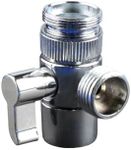 Thyonta 3-Way Tap Switch Valve - Shower Diverter Valve M22 X M24 Tap Kitchen Tap Bathroom Brass Diverter Sink Splitter for Handheld Shower Head Bathtub Fixed Spray Head