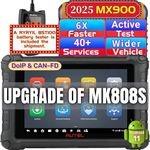 Autel MaxiCheck MX900 OBD2 Scanner, Upgrade of MK808S MX808S MK808BT MK808Z, Same Function as MaxiCOM MK900 MK900BT All System Diagnostic Scan Tool for Cars, 40+ Reset Services, Autos Maxisys Tool