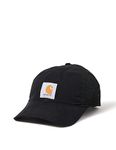 Carhartt Unisex Canvas Mesh-Back Cap, Black, OFA