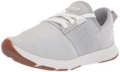 New Balance Women's DynaSoft Nergize V3 Cross Trainer, Grey/White, 12 W US