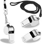 Tiankohelan 3 Pcs Whistle,Stainless