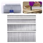 Swpeet 5000 PCS Brad Nails Multi-Length Galvanized Straight Finishing Nail (Assortment Kit - 4800Pcs)