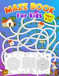 Maze Book For Kids Ages 8-12: activity book for kids ages 9-12,6-10| great gift for boys & girls ages 6-12, Workbook for Games, Puzzles, and Problem-Solving