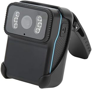 Mini Body Worn Camera, 200W HD Lens 1080P WiFi Video Recorder, Wearable Waterproof Action Cam, Portable Pocket Clip Body Law Recorder, for Security Check, Interview Survey, Riding Record, Game Record