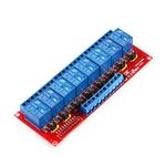 8-Channel DC 12V Relay Module Board with H/L Level Triger