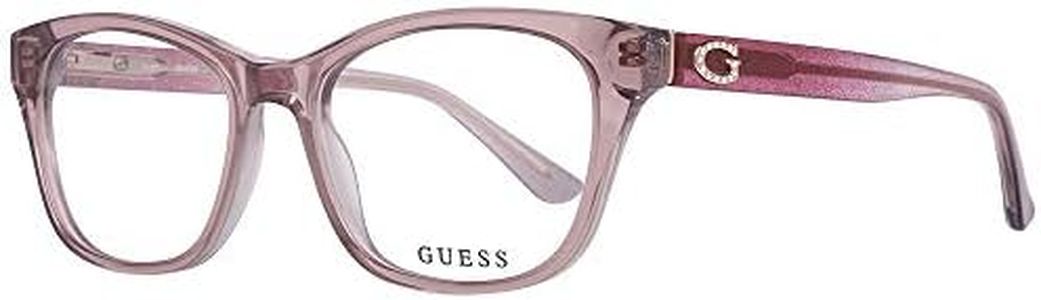 Guess GU2678 Eyeglass Frames - Beige Frame, 52 mm Lens Diameter GU267852059