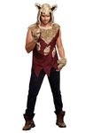 Dreamgirl Men's Big Bad Wolf Costume, Multi-Colored, Large