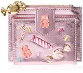 Betsey Johnson Women's Candy Bifold Wallet, Pink, One Size