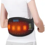 COMFIER Cordless Heating Pad for Back Pain Relief,Lower Back Massaager with Heat, Heat Pads for Back,Cramps,Lumbar,Abdominal,Leg, Arthritic Pain, Gifts for Mom Dad