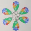 6 PC nfc google review keychain- help custumer to redirect to google review page