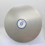 Diamond Flat Lap Disc, 8 Inch, 1000 Grit, 1/2 Inch Arbor, for Gemstone Glass Ceramics Grinding Polishing (1500 Grit)