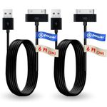 T POWER 2 x pcs 30-pin Compatible with for ONLY Samsung Galaxy Tab Note 7.0 7.7 8.9 10.1 Galaxy Tab 7", 8.9",10.1" Tablet 2 Replacement Spare Power Cord Charging Sync Data Cable