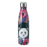 Mikasa Wild at Heart 500ml Water Bottle, Panda, Sleeved