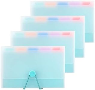 Yoobi Index Card Organization Set - 4 Pack - 3x5 Index Cards with Colorful Tab Dividers in Index Card Cases - 100 Cards Per Box, College Ruled Index Cards, Index Card Dividers Sticker Labels - 4 Pack