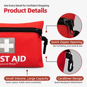 General Medi Mini First Aid Kit – Compact Emergency Medical Set