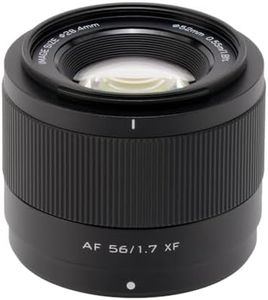 Viltrox 56mm F1.7 APS-C Autofocus Portrait Lens Compatible with Fujifilm X-Mount Cameras X-A3 X-A5 X-A7 X-Ｍ1 X-Ｍ2 X-Ｈ1 X-T1 X-T10 X-T2 X-T20 X-T3 X-T100 X-T200 X-T30 X-Pro1 X-Pro2 X-Pro3 X-E1 X-E2