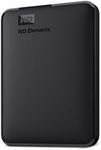 WD 5TB Elements Portable External Hard Drive for Windows, USB 3.2 Gen 1/USB 3.0 for PC & Mac, Plug and Play Ready - WDBU6Y0050BBK-WESN