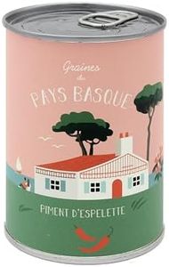 Mauvaises Graines - Kit de Fleurs à Semer en Boîte - Kit de Culture à Offrir comme Cadeau Original Amis Famille Fêtes - Ultra Simple à Utiliser - 100% Fabriqué en France (Yéyé Pays Basque)