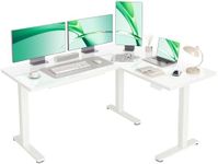 INNOVAR L Shaped Glass Standing Des