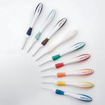 addi Swing Maxi Crochet Hook Set of 9 - New with Aluminum Tips