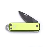 Whitby Pocket Knife, 1.75" Survival Stainless Steel Folding Knives UK Legal Sprint Cactus Green Finish, Stylish High Performance, Non Locking EDC Blade, Portable for Camping Hiking