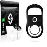 SensoryBoost DPS Glides for Logitech G PRO X Superlight (Pack of 2) Replacement Mouse Feet, Skates, Rounded Edges, Self Adhesive, Pre-cut, PTFE, Accessories, Upgrade Kit