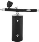 Mini Airbrush - Vobor 0.3mm Multi-Purpose Airbrush Set, 7CC Capacity Air Compressor Spray Gun Airbrush Set(Black)