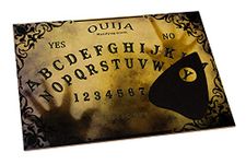 WICCSTAR Wooden Ouija Spirit Board & Planchette plus detailed instruction for Ghost Hunt game