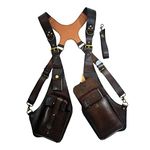 MYADDICTION Shoulder Harness Bag Case Wallet Underarm Bag Steampunk for Bike Motorcycle brown Clothing, Shoes & Accessories | Mens Accessories | Backpacks, Bags & Briefcases