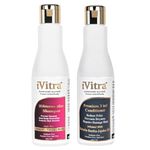 Hibiscus Aloe Shampoo & 3in1 premium Coconut Conditioner Combo| Antioxidant & Amino Acid Rich|No Side Effect Formula For Nourish Frizz Free Hair -400ml