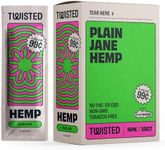 Twisted Hemp Wraps Natural Cigarett