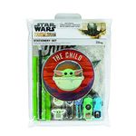 Innovative Designs Baby Yoda Star Wars The Mandalorian Office + School Supplies Set in Resealable Pouch