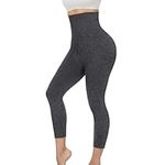 Joyshaper Shapewear Leggings for Women High Waisted Tummy Control Body Shaper Compression Tights Scrunch Butt Lift Yoga Pant Grey