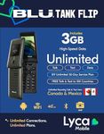 Lyca Mobile USA BLU Tank Flip Cell 