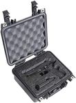 Case Club Case fits SIG P226 & 3 Magazines in Pre-Cut Heavy Duty Waterproof Case (Accommodates Optics & Under Barrel attachments)